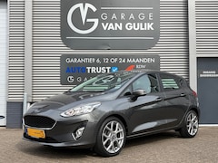 Ford Fiesta - 1.0 EcoBoost 101PK Automaat, CarPlay, Clima, Cruise, Isofix, ElektrRamen+Spiegels, Stoel+S