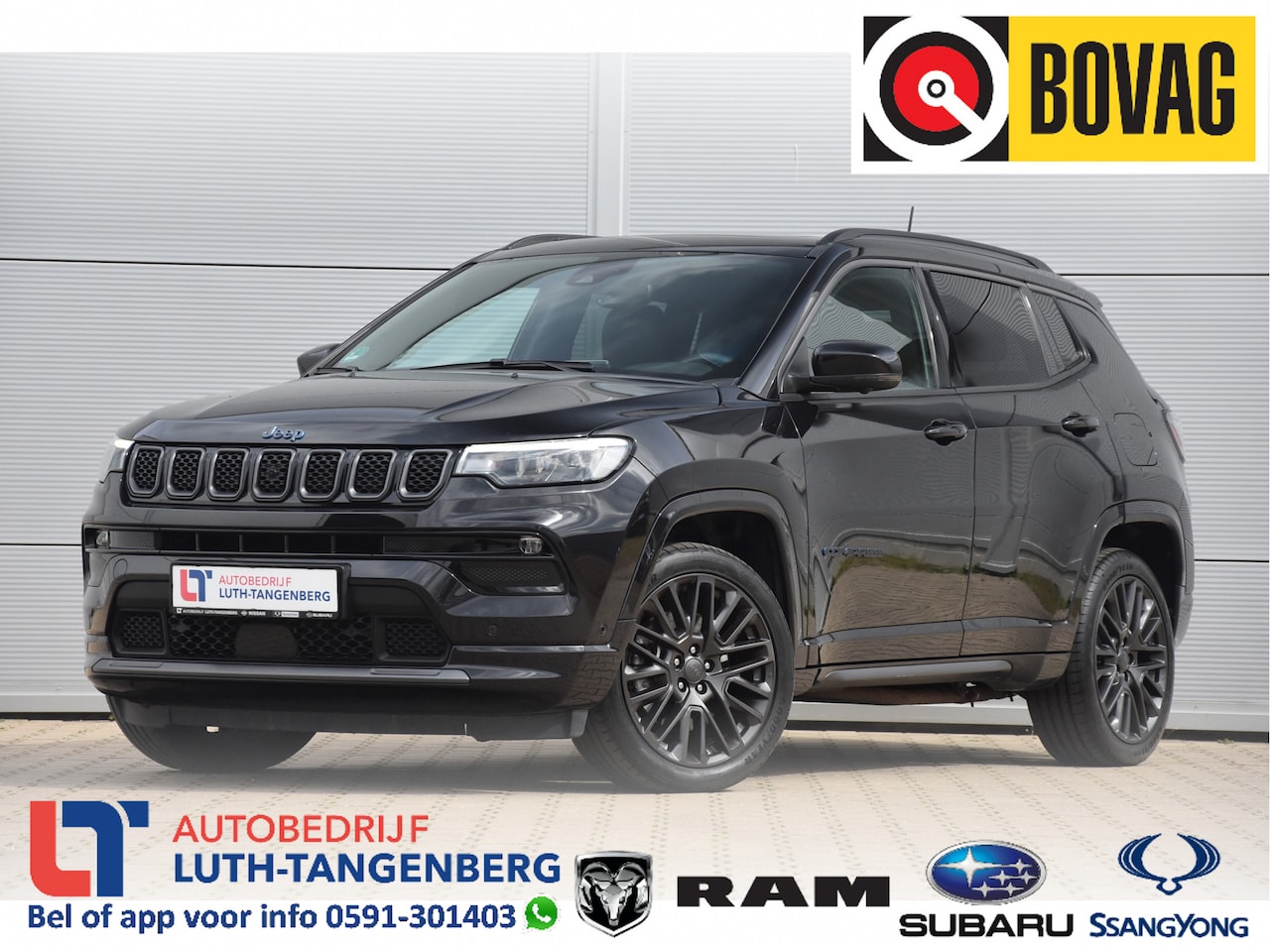 Jeep Compass - 4xe 240 Plug-in Hybrid Electric S | Pano | Winterpack | - AutoWereld.nl