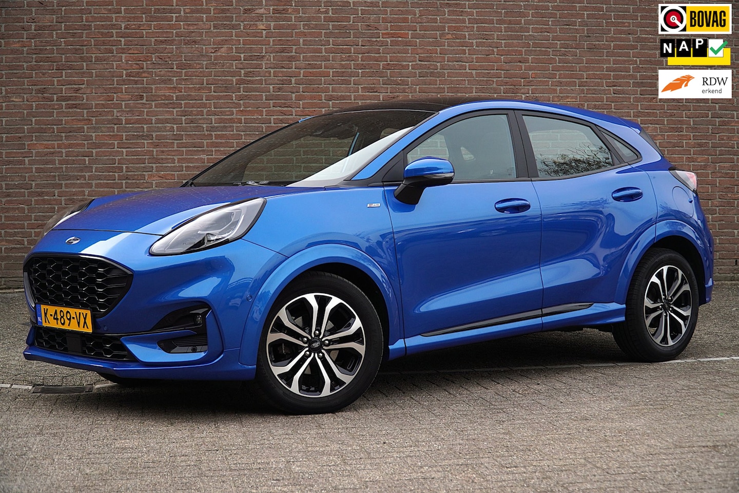 Ford Puma - 1.0 EcoBoost Hybrid ST-Line 1.0 EcoBoost Hybrid ST-Line, Navigatie , Airco, Camera, Cruise Control, Panorama dak , Ned - AutoWereld.nl