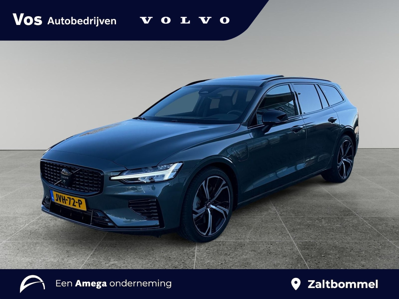 Volvo V60 - 2.0 T6 Plug-in hybrid AWD Plus Dark 360 Camera l Head - up display l Panorama schuif/kante - AutoWereld.nl