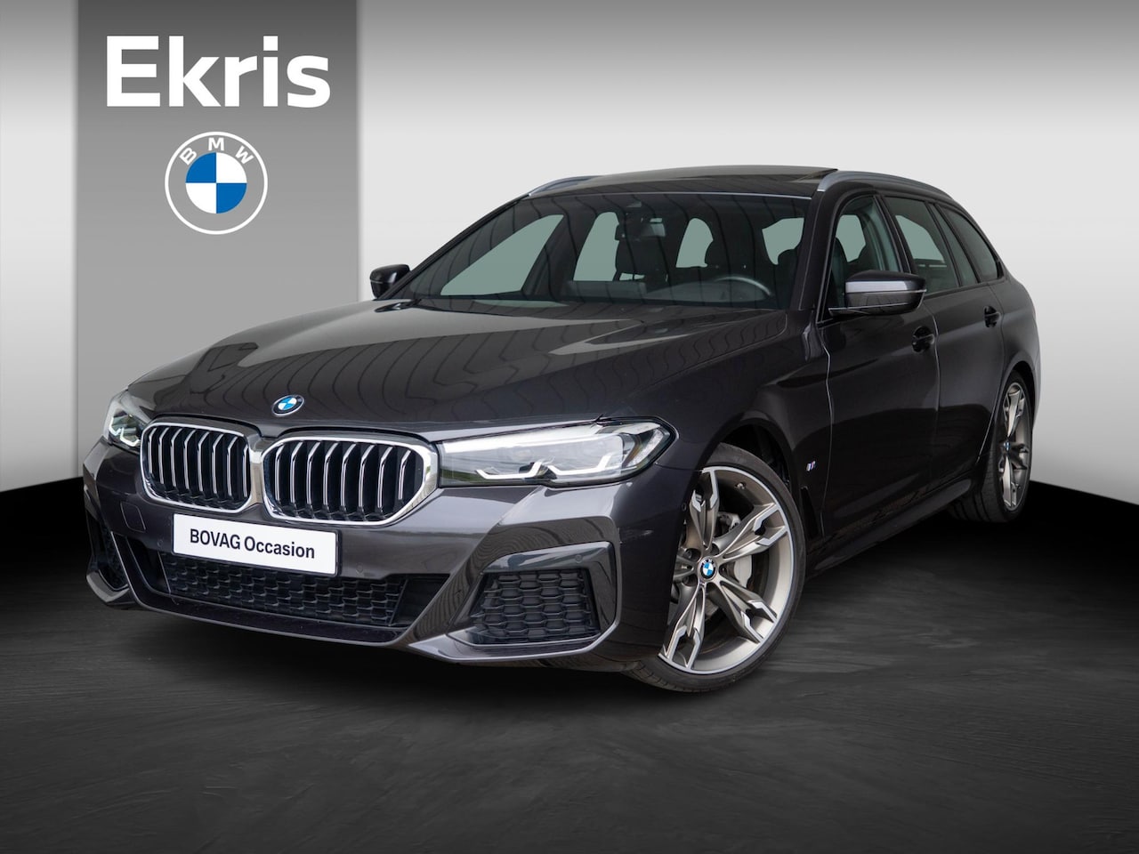 BMW 5-serie Touring - 530i xDrive | M Sportpakket | Verwarmd Stuurwiel | Achteruitrijcamera | Panoramadak | Stoe - AutoWereld.nl