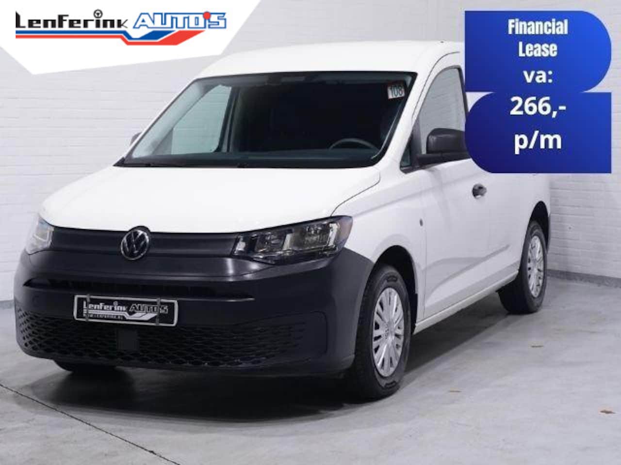 Volkswagen Caddy Cargo - 2.0 TDI 102 pk L1 Airco, Laadruimte Pakket BPM vrij, PDC achter - AutoWereld.nl