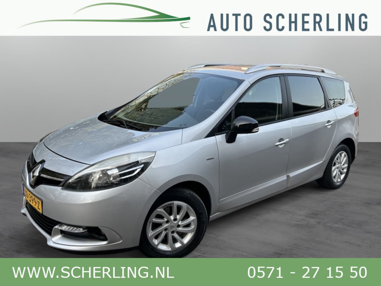 Renault Grand Scénic - 1.2 TCe 130pk Limited Navi, Trekhaak, 1e Eigenaar, Dealeronderho - AutoWereld.nl