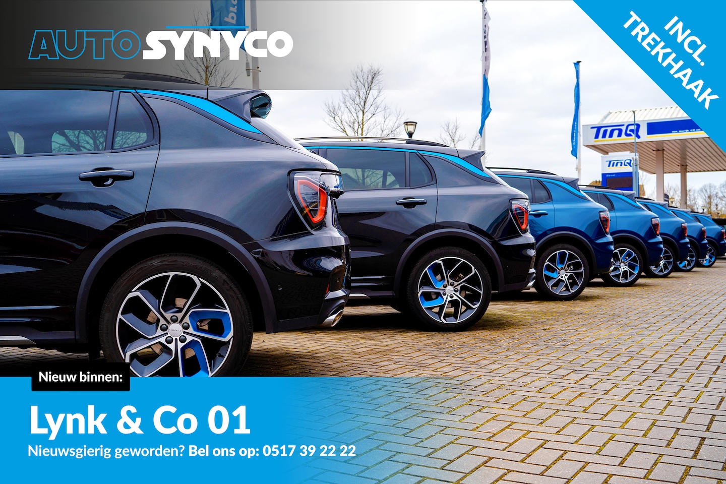 Lynk & Co 01 - 1.5 Plug-in Hybrid 262 Pk | Trekhaak | Adapt. Cruise | Panoramadak | 360 Camera | Keyless - AutoWereld.nl
