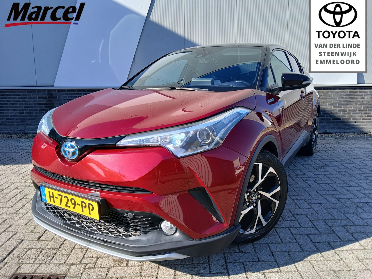Toyota C-HR - 1.8 Hybrid Premium Stoel Verwarming Ad Cruise Dode hoek detectie PDC - AutoWereld.nl