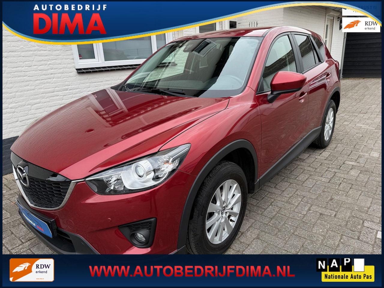 Mazda CX-5 - 2.0 TS+ 2WD/ Navi/ Cruise Control/ PDC/ ECC/ Stoelverwarming - AutoWereld.nl