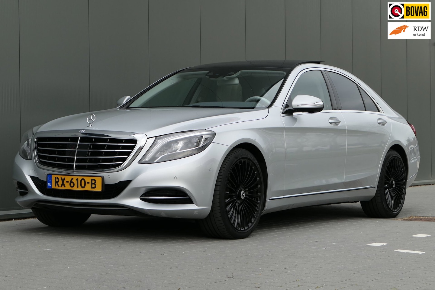 Mercedes-Benz S-klasse - 400 HYBRID Prestige Pano Distr+ Massage Burmester Softclose keyless - AutoWereld.nl