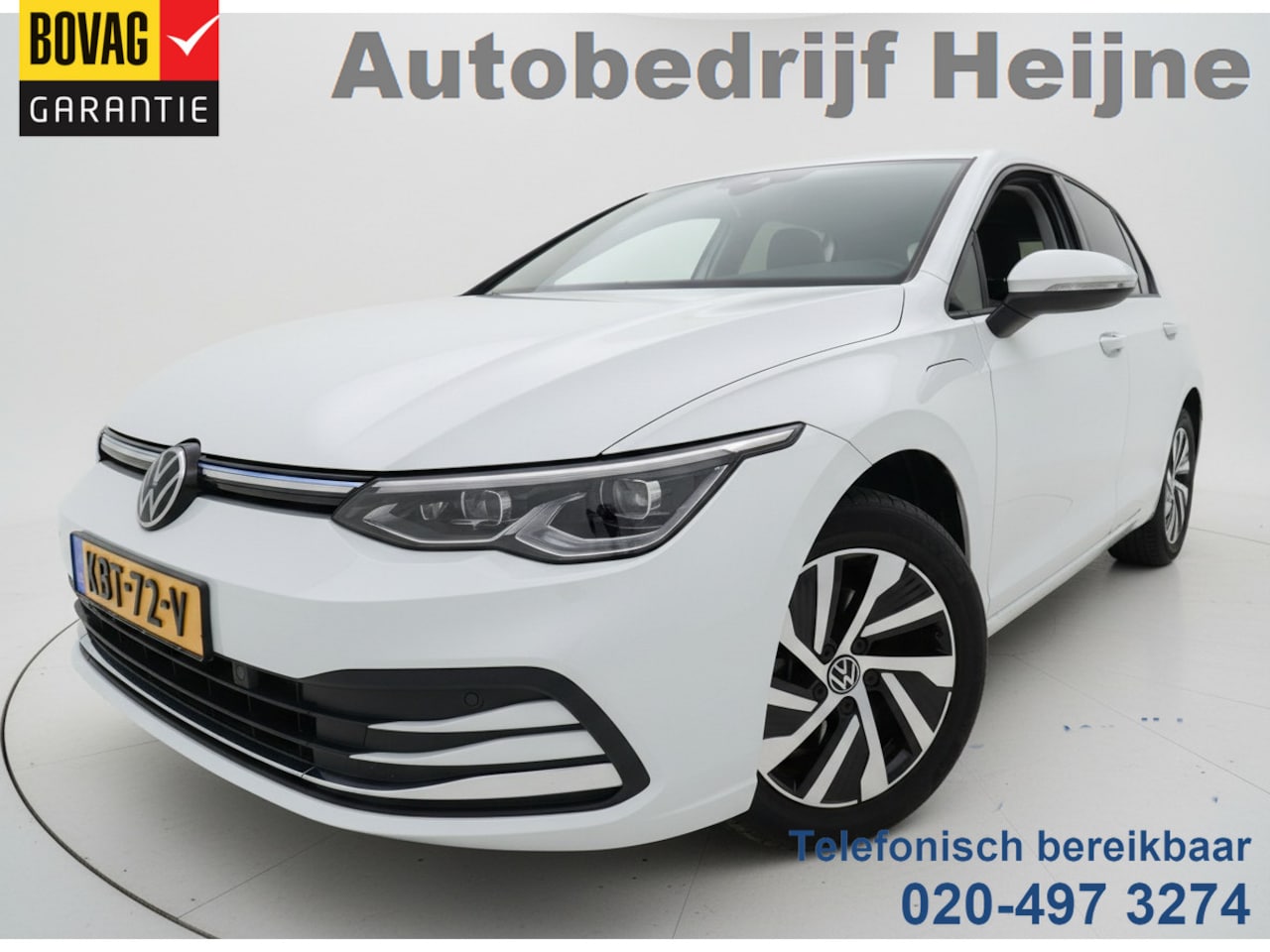 Volkswagen Golf - 1.4 eHybrid 204PK DSG STYLE CAMERA/NAVI/STUURVERW. - AutoWereld.nl