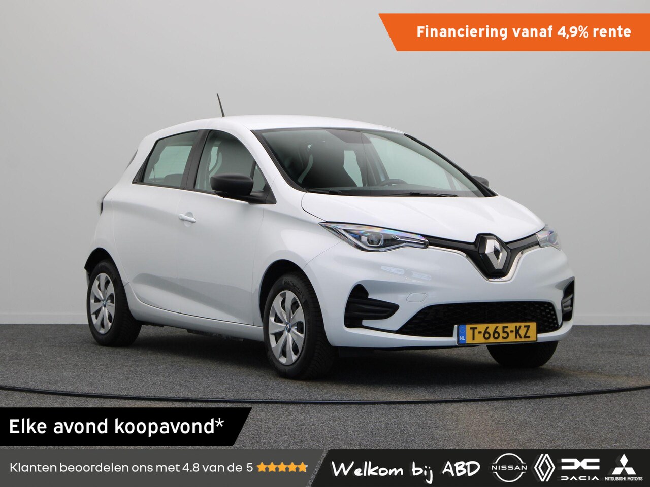 Renault Zoe - R110 Life 52 kWh (ex Accu) | Soh 95.6% | Cruise Control | Keyless | Airco | - AutoWereld.nl