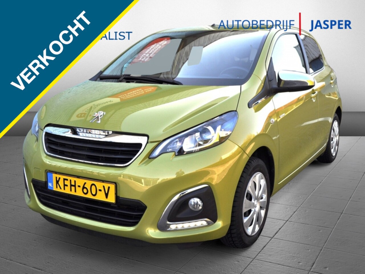 Peugeot 108 - 1.0 Style Ed. egtg crc bleu-tooth - AutoWereld.nl