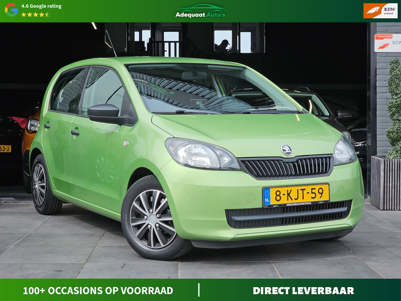 Skoda Citigo - 1.0 Greentech Arctic|APK|NAP|Airco|Trekhaak - AutoWereld.nl