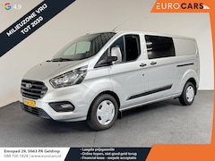 Ford Transit Custom - 131pk Automaat L2H1 Trend Dubbele Cabine 2x Schuifdeur Navigatie Apple Carplay/Android Aut