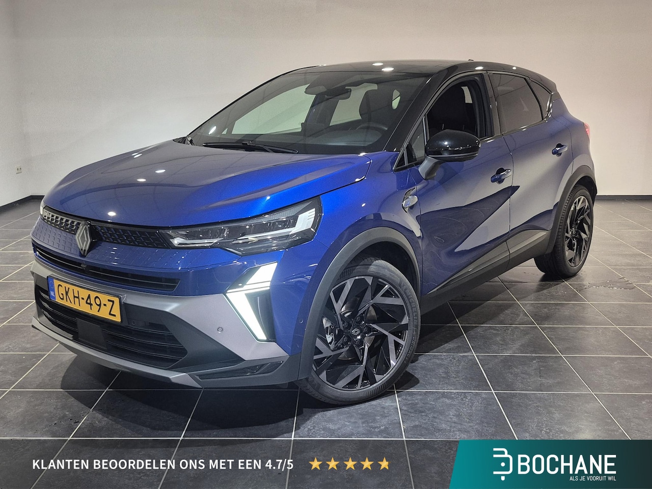 Renault Captur - 1.6 E-Tech full hybrid 145 esprit Alpine Panoramadak | Adaptieve cruise control - AutoWereld.nl