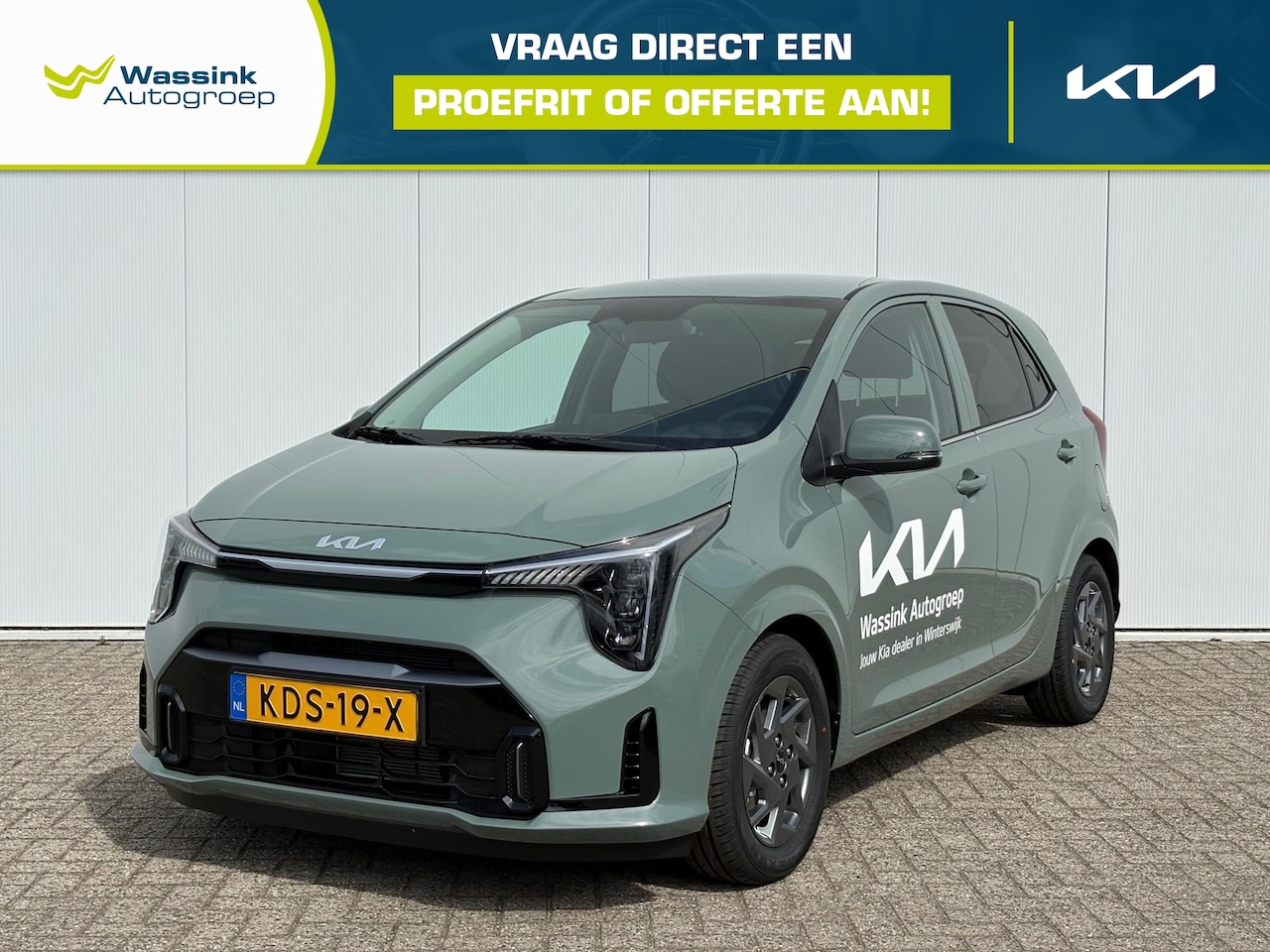 Kia Picanto - 1.0 DPi 68pk 4-zits AMT DynamicPlusLine | Cruise Control | Camera achter | Carplay | Airco - AutoWereld.nl