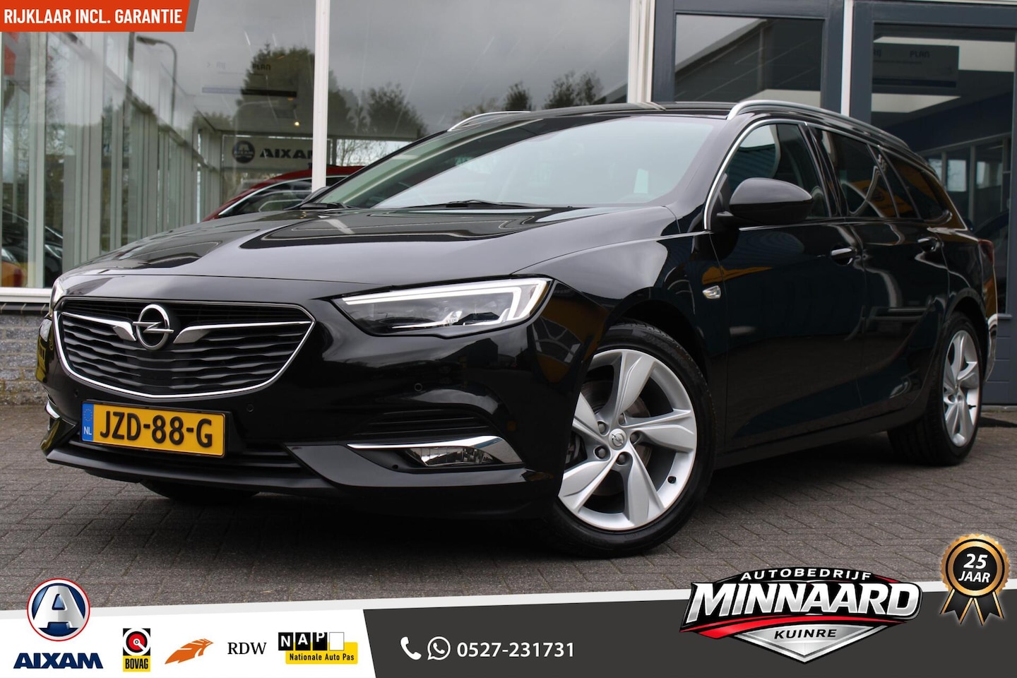 Opel Insignia Sports Tourer - 1.6 Turbo 200PK Business Executive|AGR stoelen|Stuur/stoel verwarming|NavI|carplay|DAB - AutoWereld.nl