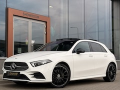 Mercedes-Benz A-klasse - 250 e AMG Line | Nightpakket | Pano | Leder | El. stoelen | Achteruitrijcamera | Apple Car
