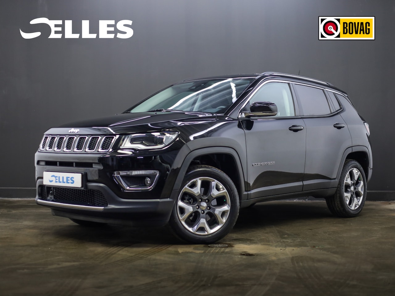 Jeep Compass - 1.4 MultiAir Opening Edition Limited 4x4 | Trekhaak | Stuur en Stoel verwarming | Carplay - AutoWereld.nl