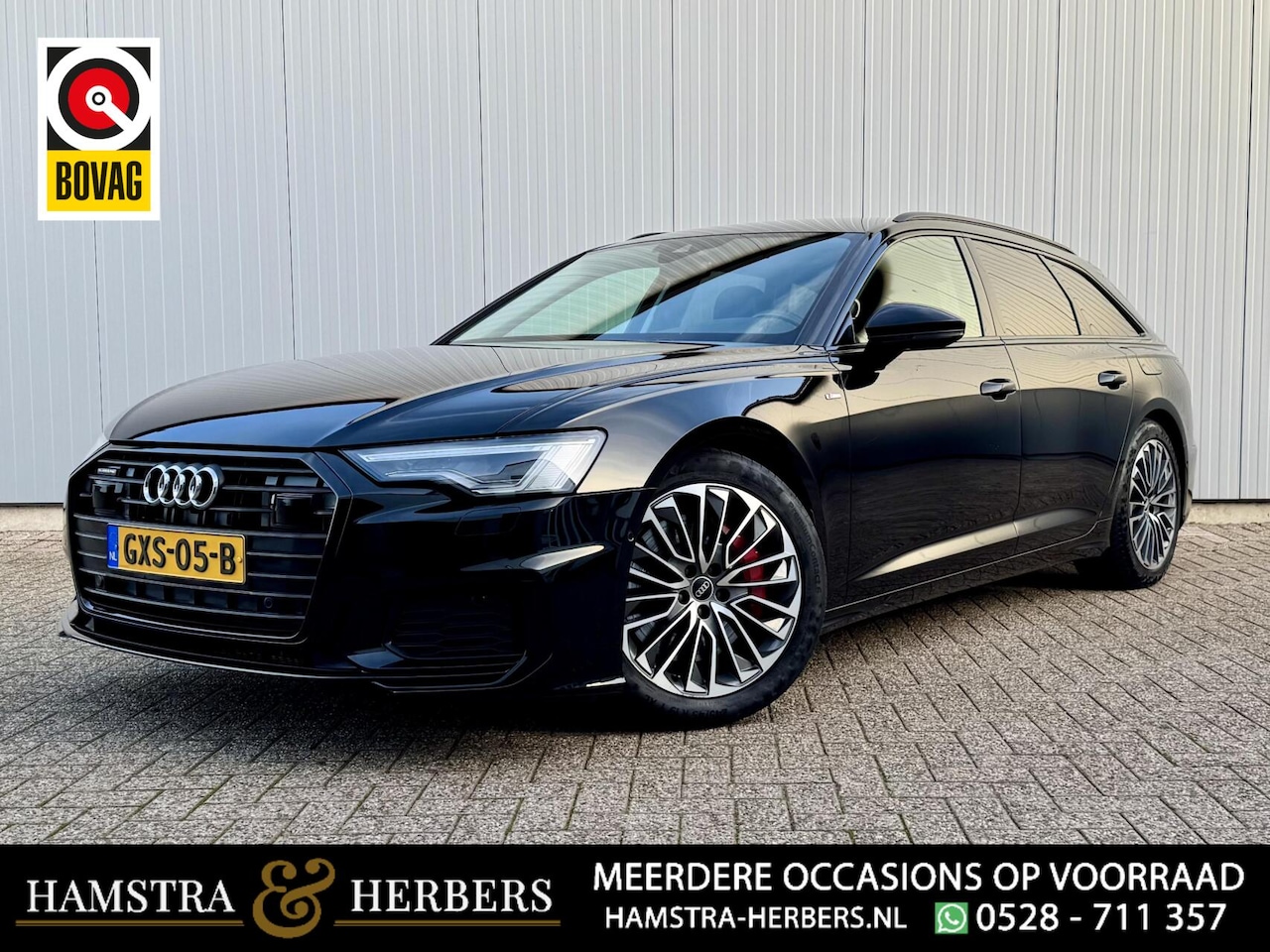 Audi A6 Avant - 55 TFSI e quattro Competition S-Line zwart - AutoWereld.nl