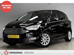 Ford C-Max - 1.0 Titanium/ Voorruitverw./ 16'' LMV/ Extra getint Glas/ Stoel + Stuurverw./ Navi/ Clima/