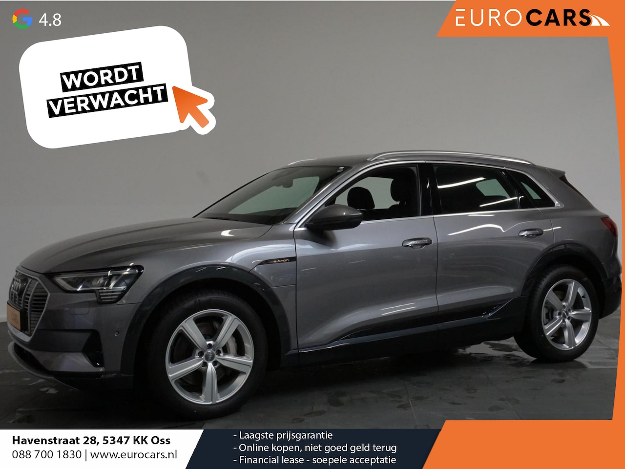 Audi e-tron - 55 Advanced Quattro | LED Matrix | Tour Package | Camera | Navigatie | Trekhaak | Sportsto - AutoWereld.nl