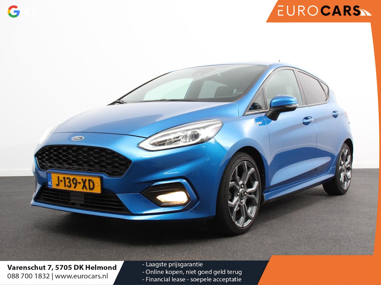 Ford Fiesta - 1.0 EcoBoost ST-Line | Navigatie | Climate Control | DAB | Lichtmetalen Velgen | Parkeer s - AutoWereld.nl
