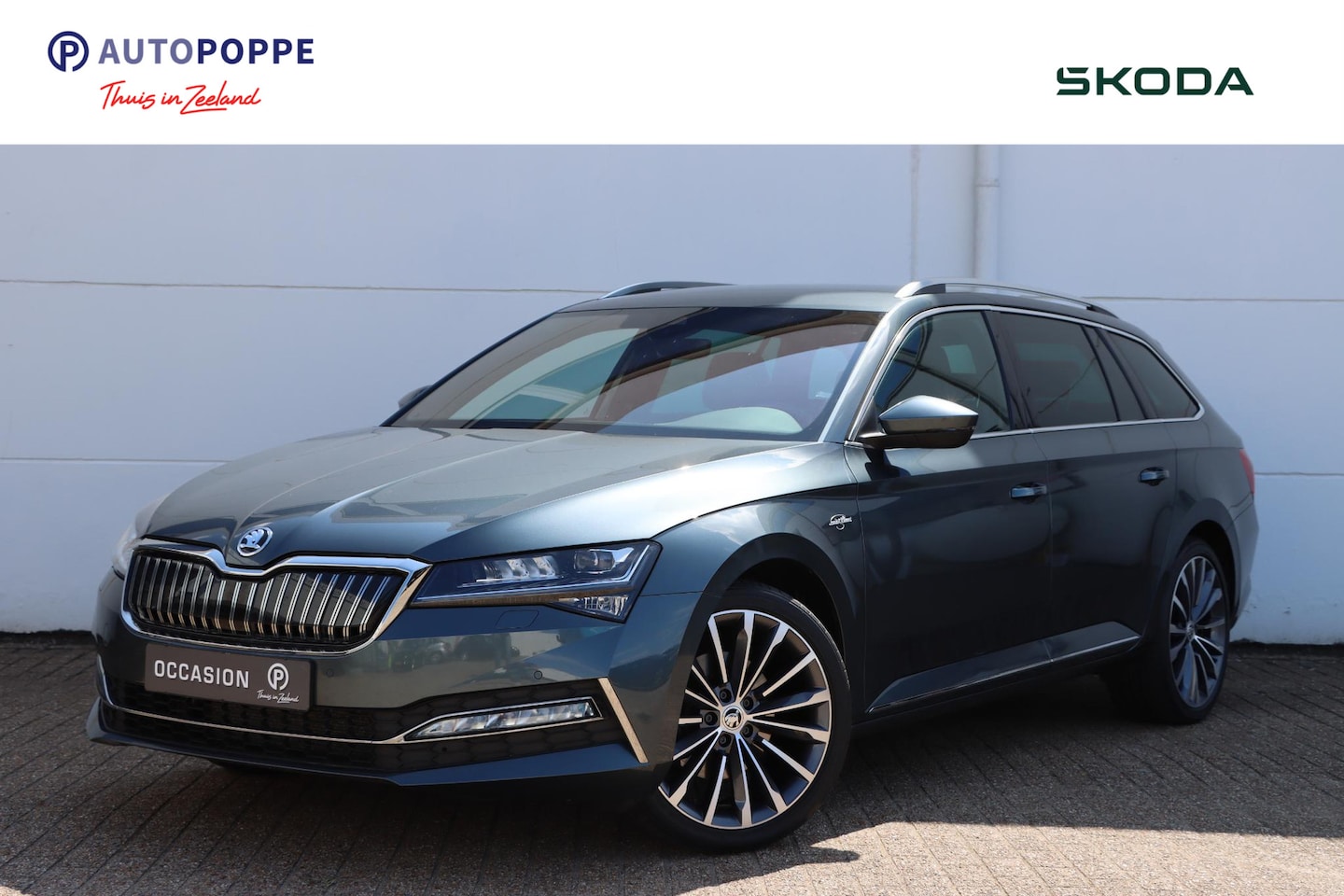 Skoda Superb Combi - 1.4 TSI IV Laurin & Klement 218pk DSG6 | Trekhaak | Memory | Canton | Stuur+Stoelverwarmin - AutoWereld.nl
