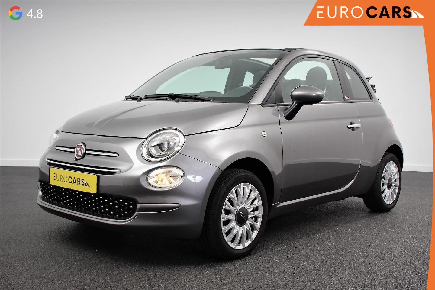 Fiat 500 C - 1.0 Hybrid Lounge Plus | Navigatie | Cruise Control |Climate Control | Parkeersensoren Ach - AutoWereld.nl