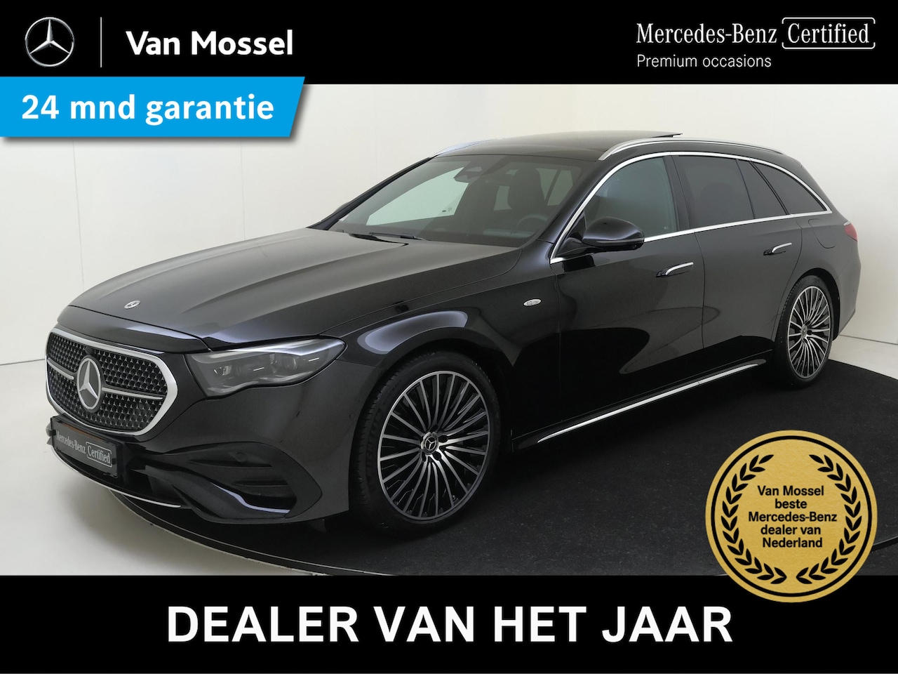 Mercedes-Benz E-klasse Estate - 300 e Sport Edition / Panoramadak/ 20 inch/ SUPERSCREEN/ Leder/ Stoelverwarming- & Ventila - AutoWereld.nl