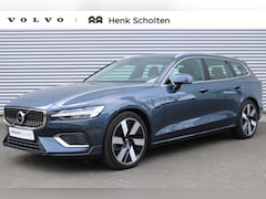 Volvo V60 - 2.0 T6 Plug-in hybrid AWD Essential Bright | Lederen Bekleding | Trekhaak Met Semi Elektri