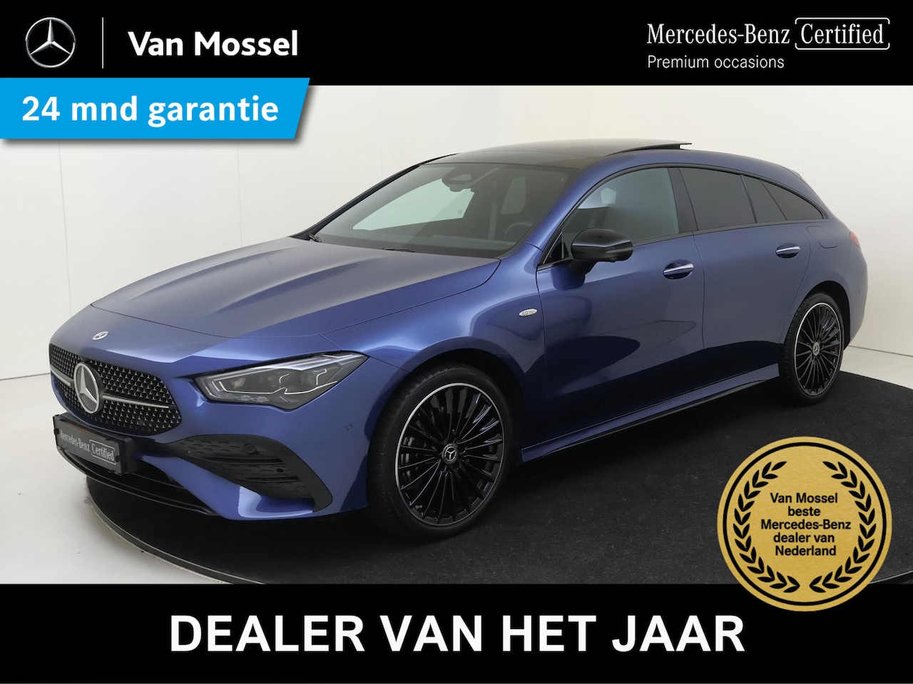 Mercedes-Benz CLA-klasse Shooting Brake - 250 e Business Solution / Premium Plus/ Panoramadak/ 19 inch/ Night/ Head Up/ 360 camera/ - AutoWereld.nl