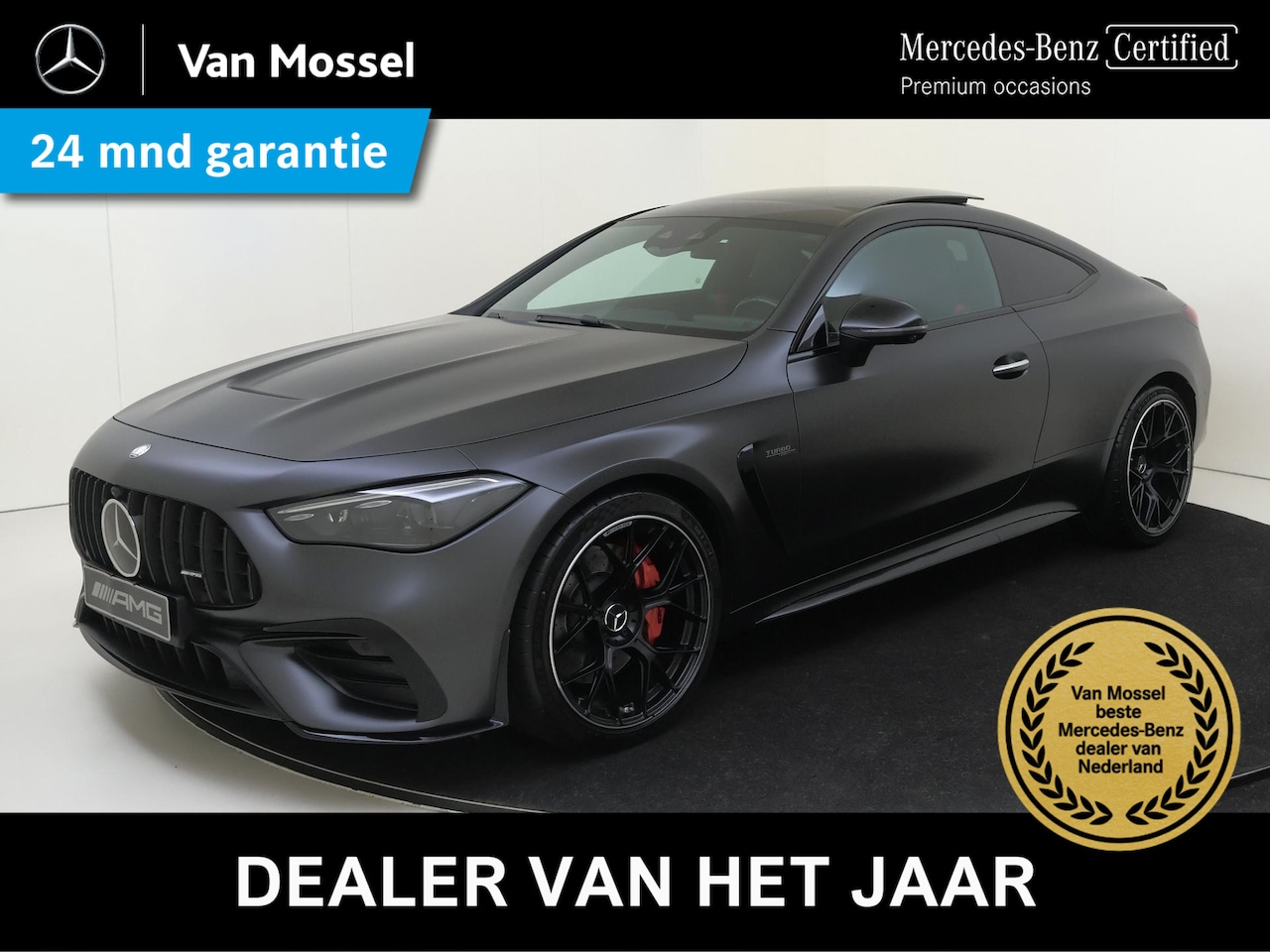 Mercedes-Benz CLE Coupé - AMG 53 4MATIC+ / Panoramadak/ 20 inch/ DYNAMIC Plus/ AMG optiek pakket/ Carbon stuur/ Nigh - AutoWereld.nl
