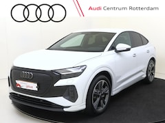 Audi Q4 Sportback e-tron - 40 Advanced edition 77 kWh | SoH 96% | Trekhaak | Navigatie Plus | LED matrix verlichting