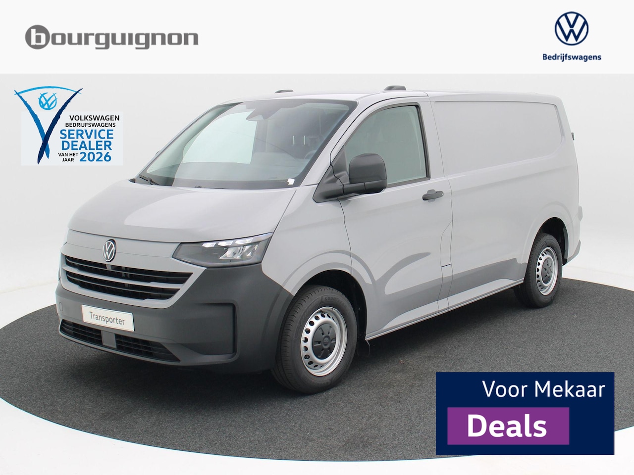 Volkswagen e-Transporter - Bedrijfswagens Bestelwagen L1 136 pk | Trekhaak | bijrijdersbank | Achterdeuren | 5 jaar g - AutoWereld.nl