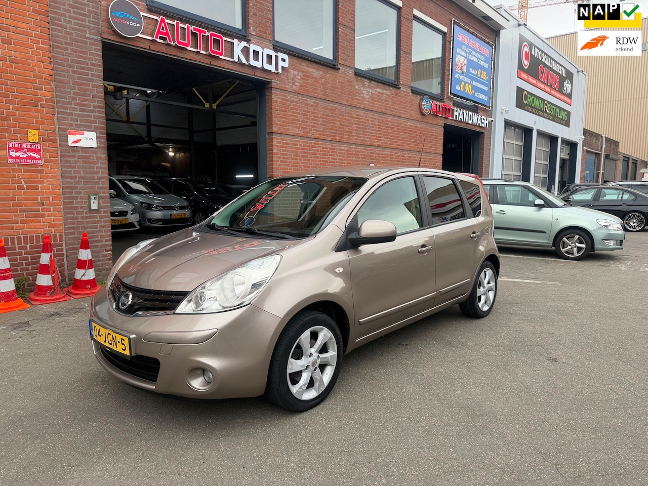 Nissan Note - 1.6 Acenta AUTOMAAT Clima Cruise Trekhaak NAP - AutoWereld.nl