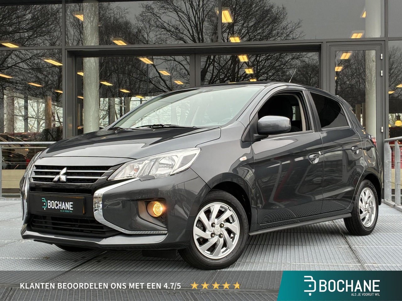 Mitsubishi Space Star - 1.2 Dynamic CVT Automaat 70PK | Climate Control | Cruise Control | FABRIEKSGARANTIE TOT 02 - AutoWereld.nl