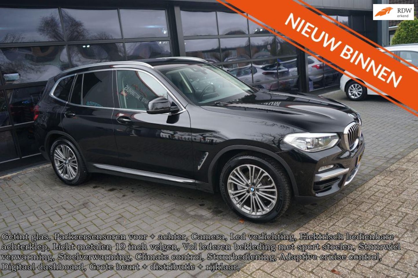 BMW X3 - xDrive20i High Executive XDrive20i High Executive, Leder, Led, Clima, Adaptive, Navi - AutoWereld.nl