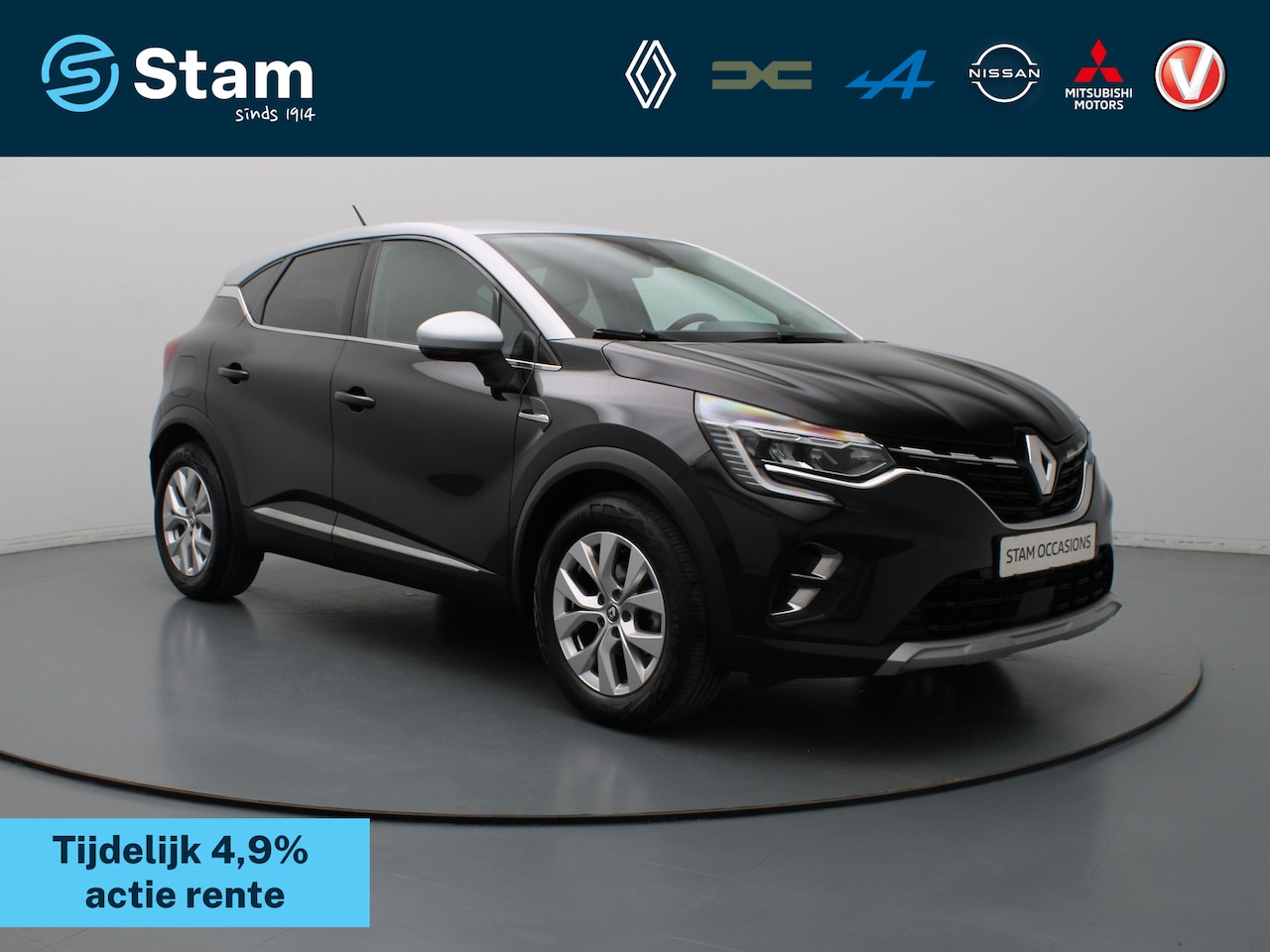 Renault Captur - TCe 90pk Intens Camera | Cruise | Navi | Parkeersens. v+a - AutoWereld.nl