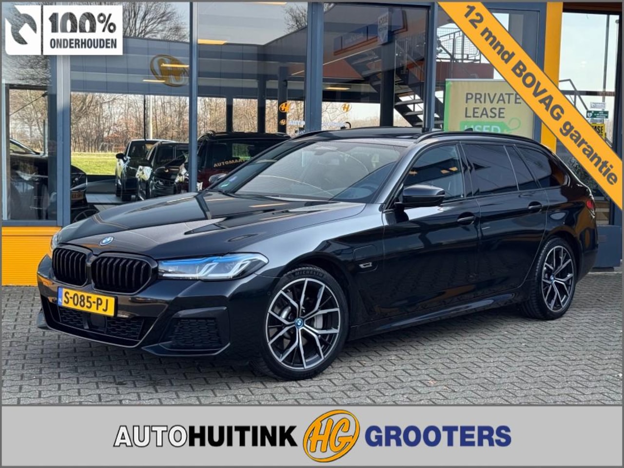 BMW 5-serie - 530e M Sport - Pan dak - LaserLED - stoel/st verwarming - electr trekhaak - AutoWereld.nl
