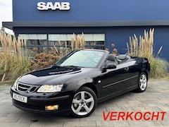Saab 9-3 Cabrio - Cabriolet 2.0T Vector Automaat 210pk Aero motor Leer/Navi/Xenon 182dkm