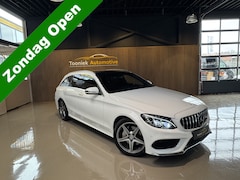 Mercedes-Benz C-klasse Estate - 180 Ambition Automaat Navigatie Rood leer Climate