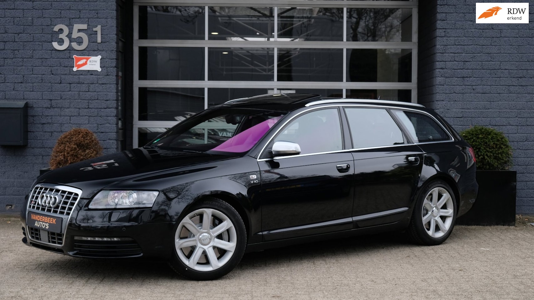 Audi S6 - Avant 5.2 FSI V10 Pro Line 435PK Carbon|Schuifdak|Leder|Vol!|Nw prijs 141k - AutoWereld.nl