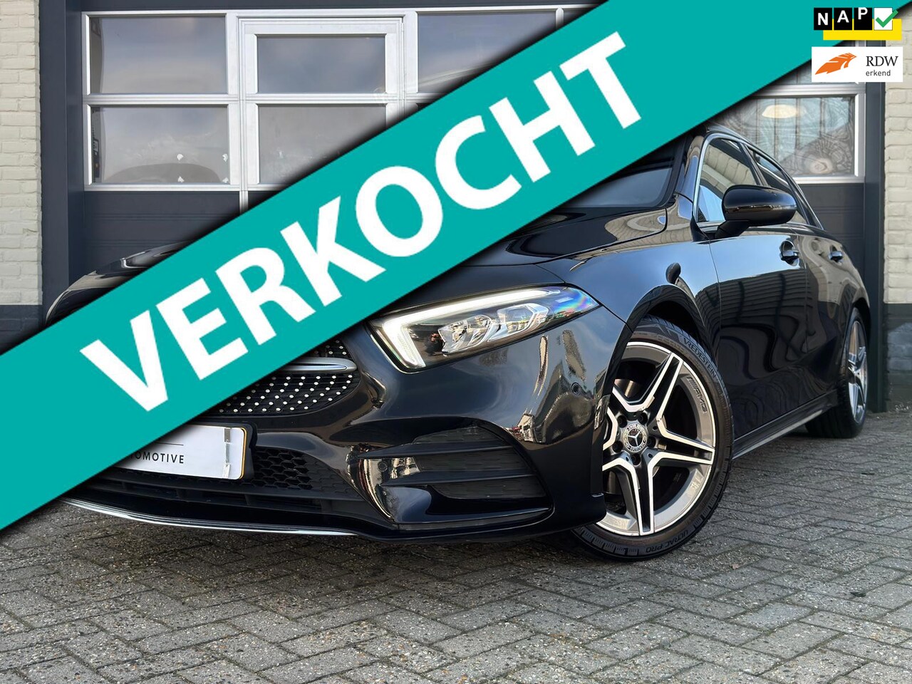Mercedes-Benz A-klasse - 200 AMG / Sfeerverlichting / NL-auto / Dealer-onderhouden - AutoWereld.nl