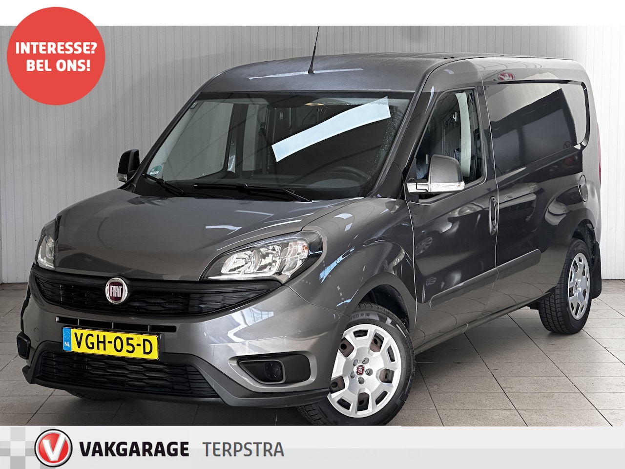 Fiat Doblò Cargo - 1.6 MJ L2H1 Maxi Pro Edition/ Zij-Schuifdeur Rechts/ Apple + Android/ Camera/ Airco/ Cruis - AutoWereld.nl