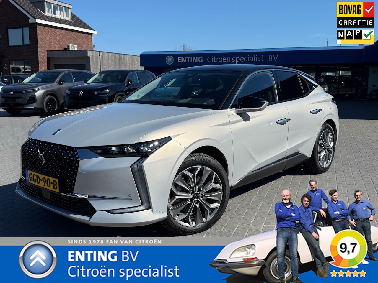 DS 4 - E-Tense Trocadero 1.6PT 225PK PLUG IN HYBRID EAT8 - AutoWereld.nl