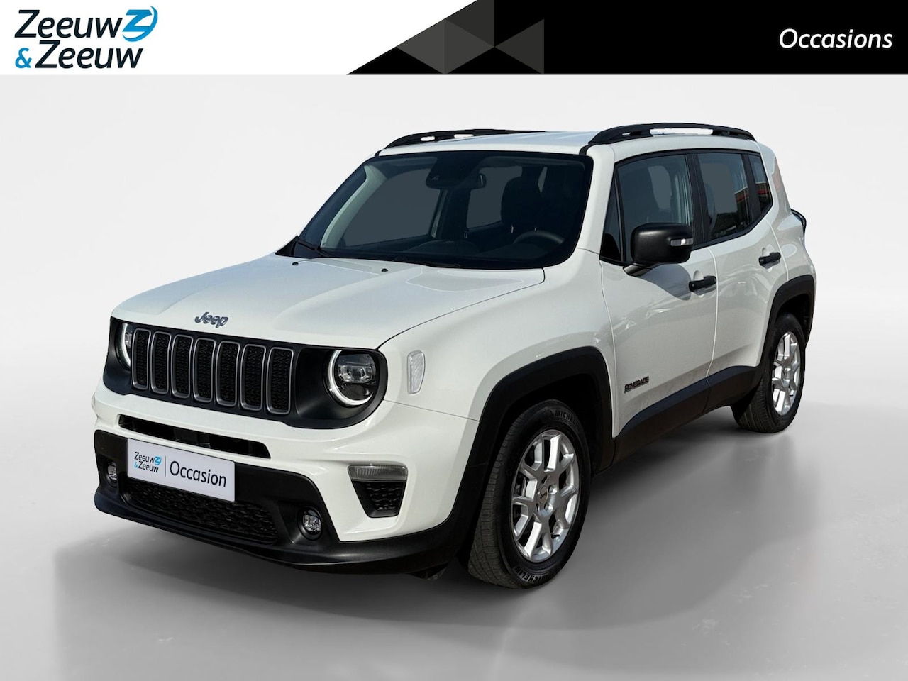 Jeep Renegade - 1.5T e-Hybrid Longitude *Automaat*Navi+Camera*Climate Control*Carplay*LM.Velgen*Nette auto - AutoWereld.nl
