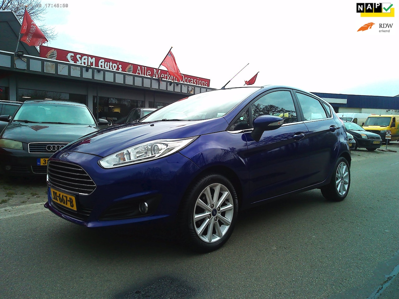 Ford Fiesta - 1.0 Titanium 1.0 Titanium (2016 +Airco ) - AutoWereld.nl