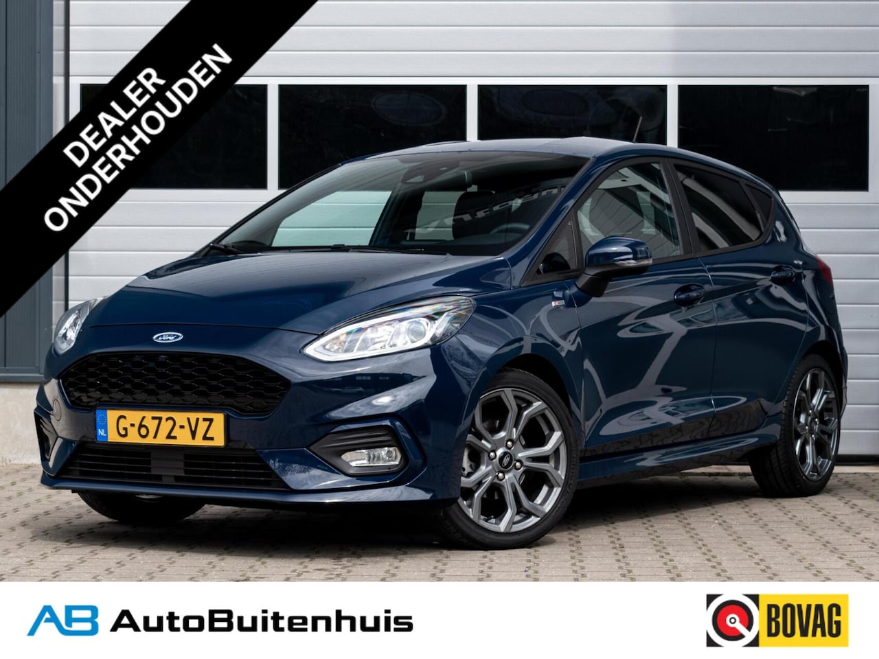 Ford Fiesta - 1.0 EcoBoost ST-Line|1e EIGENAAR|KEYLESS|CLIMATE|CARPLAY|PDC|CRUISE|NAVI|DAB+ - AutoWereld.nl