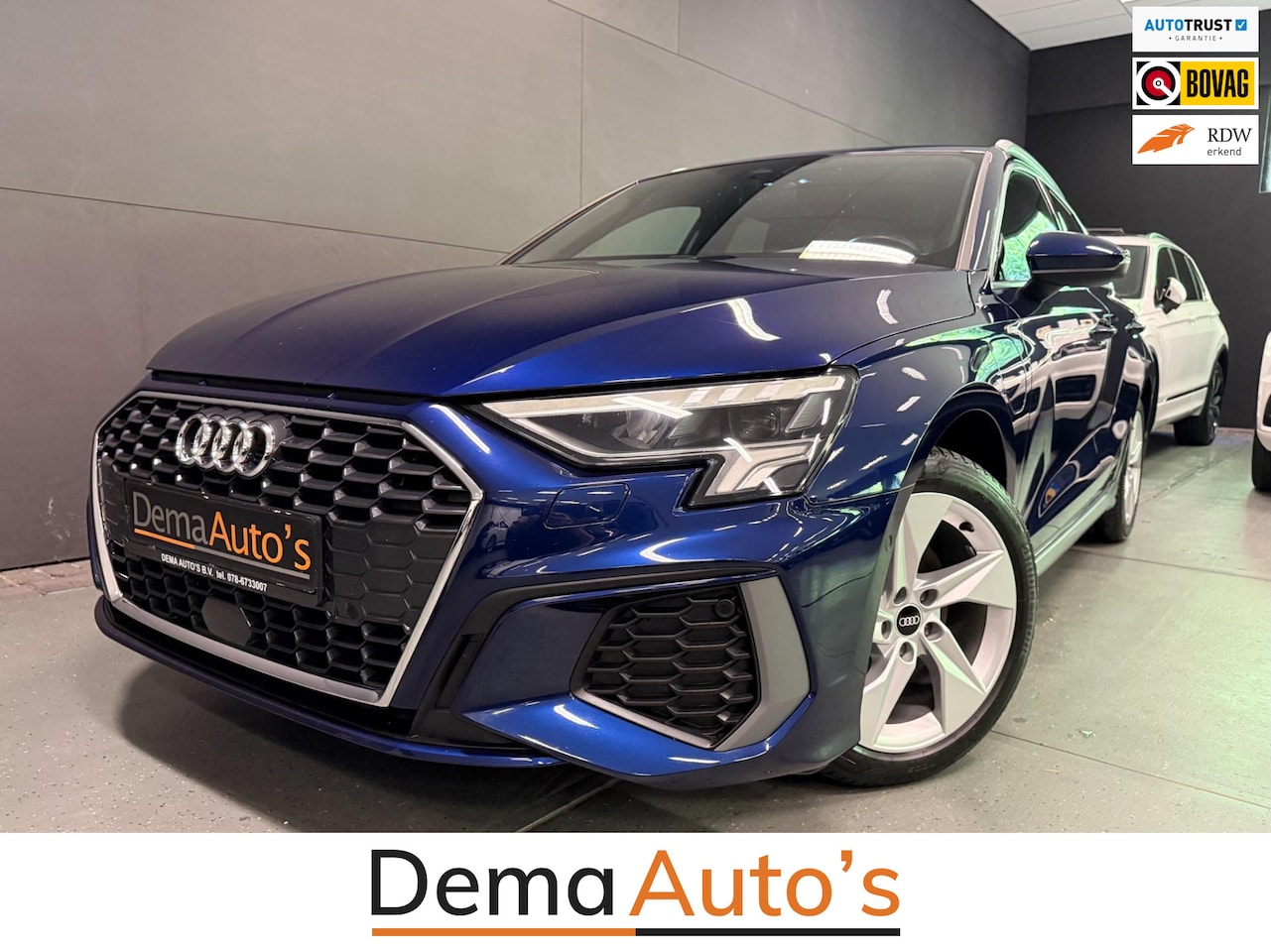 Audi A3 Sportback - 40 TFSI 2X S-LINE SOH-TEST/V-COCKPIT/DAB/CARPLAY/NAVI/LED/SFEERVERL/// - AutoWereld.nl