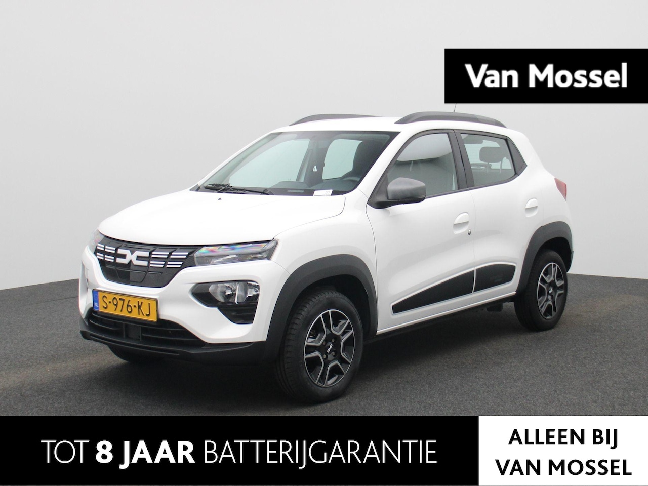 Dacia Spring - Expression 27 kWh | Airconditioning | Cruise control | Navigatie  | Lederen bekleding zwar - AutoWereld.nl