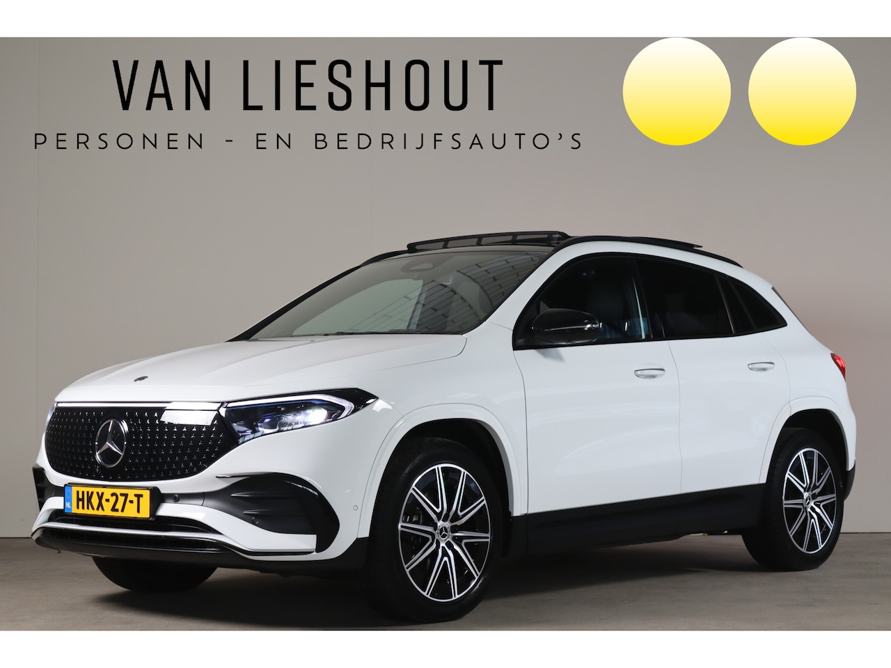 Mercedes-Benz EQA - 250+ Business Solution AMG 71 kWh - NL- Auto!! SOH 100% Burmeister I Head Up. I Pano - AutoWereld.nl